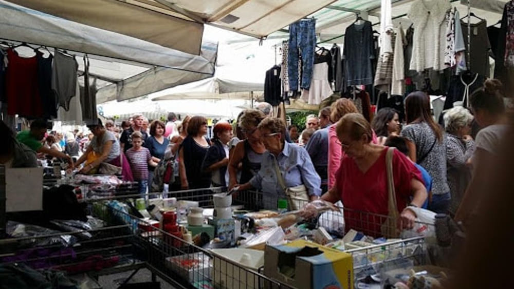 Porto Corsini – viale Sirotti – domenica mattina (estate)