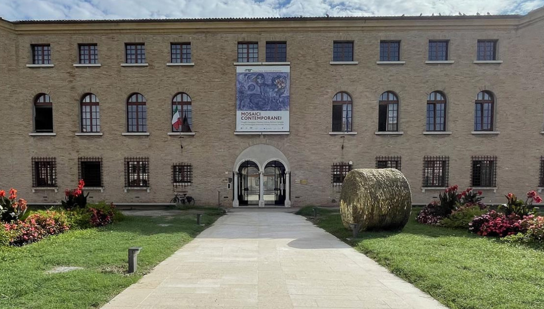 Ingresso del Museo d'Arte della città di Ravenna