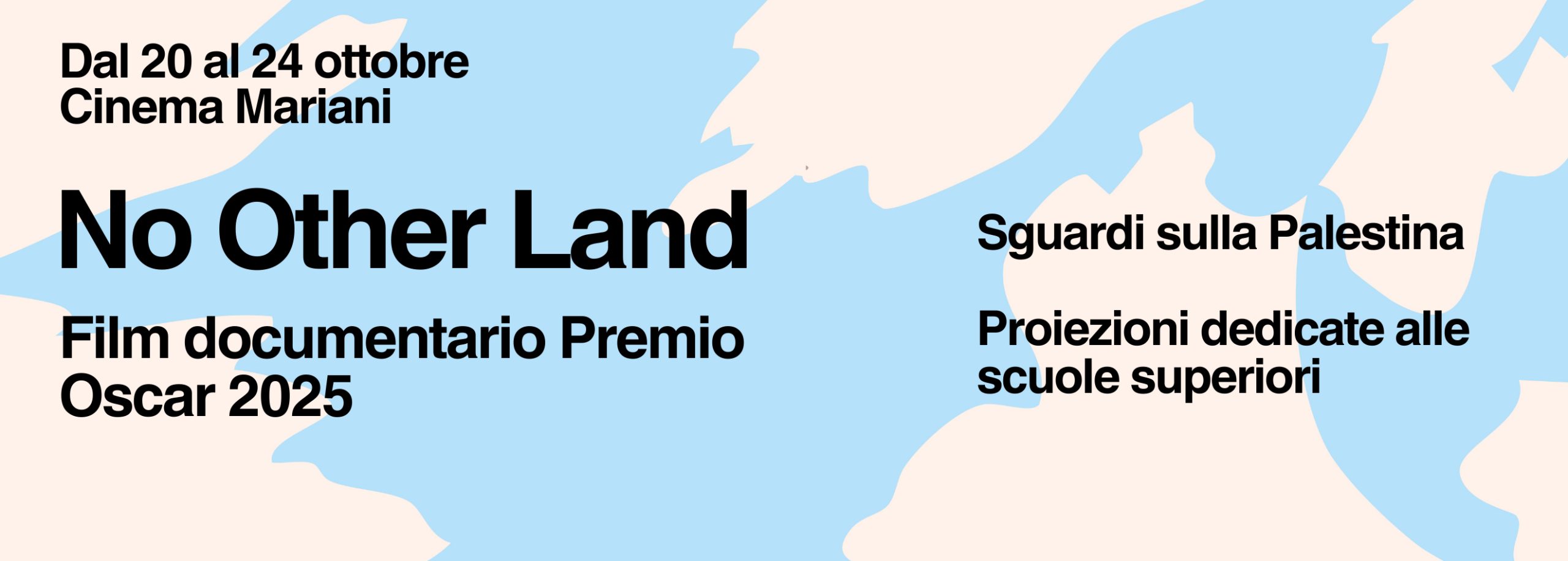 MANIFESTO 70×100 FESTIVAL DELLE CULTURE 2025 – No Other Land Ott