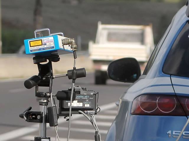 Servizi controllo velocità : “autovelox/telelaser”