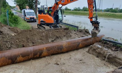 Approvazione da parte del Consorzio di Bonifica della Romagna del progetto di somma urgenza per il collegamento idraulico dei bacini Canala e Cerba a Ravenna