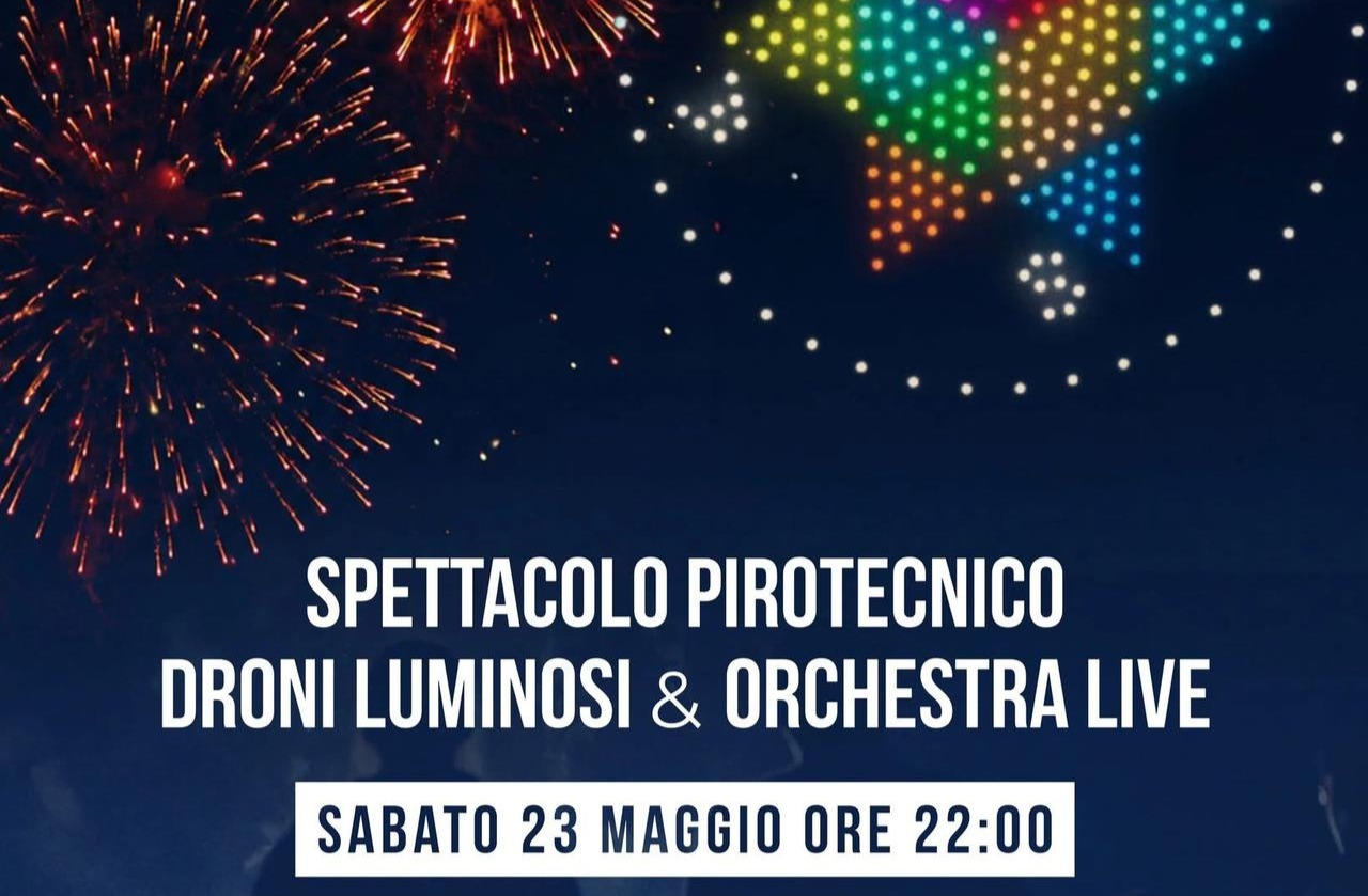 ‘DEPORTIBUS’, il gran finale in darsena con lo spettacolo di droni e fuochi d’artificio e la musica dal vivo dell’orchestra La Corelli