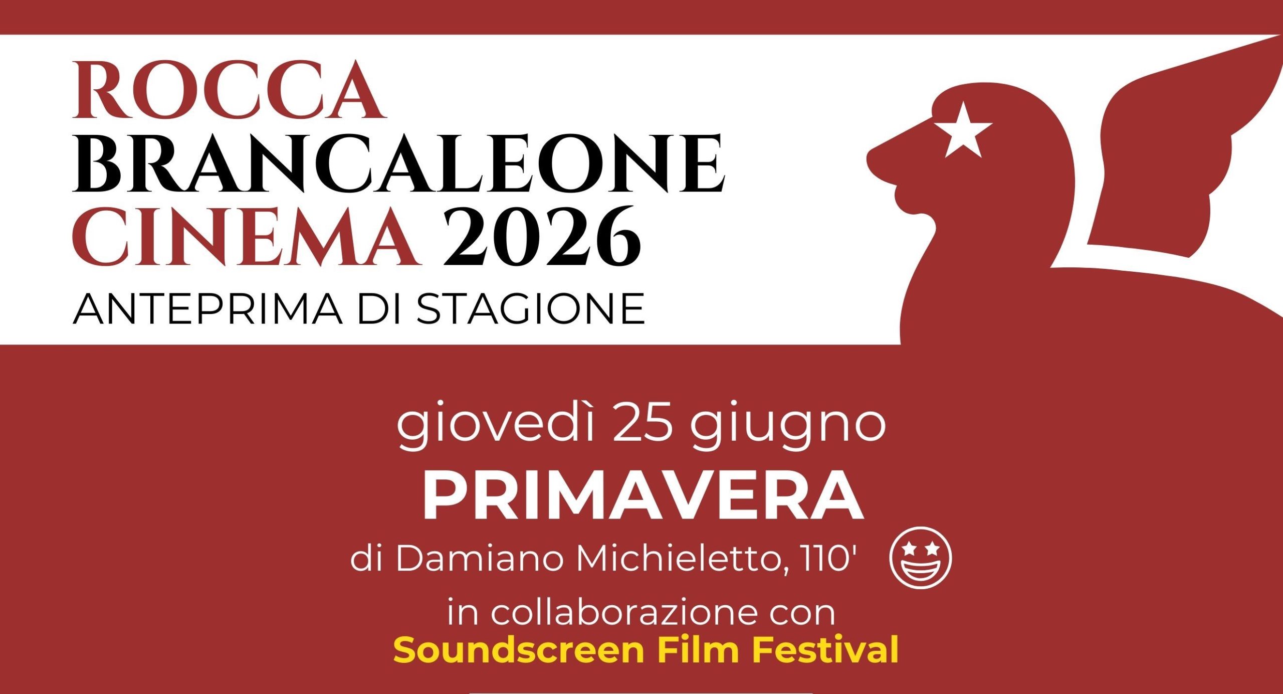 Cinema, stelle e grandi film: la Rocca Brancaleone riapre la sua arena