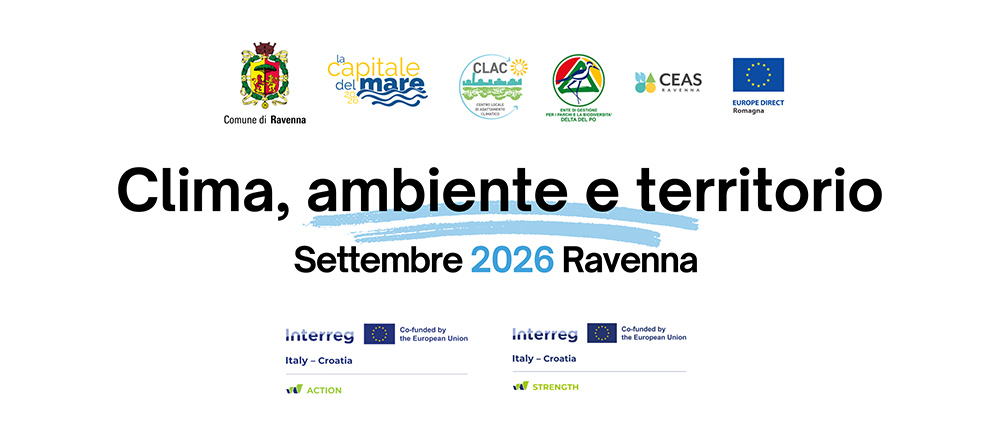 Clima, ambiente e territorio: un settembre di iniziative diffuse sul territorio ravennate sui temi del cambiamento climatico